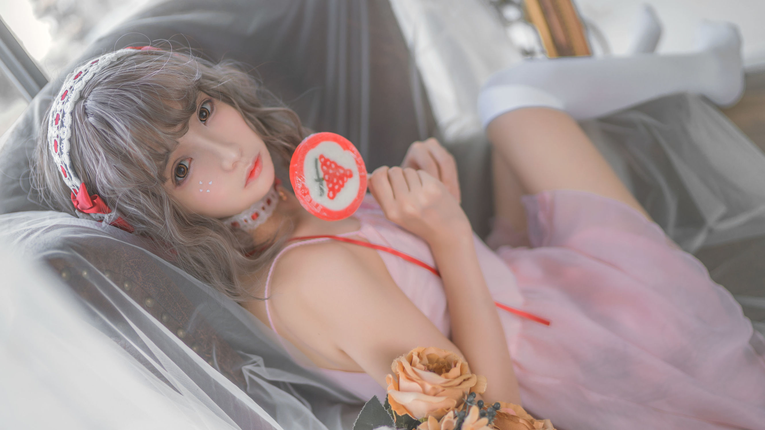 [网红COSER]疯猫ss水手服和睡衣插图4